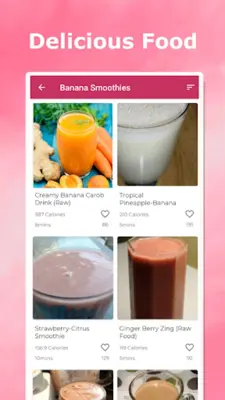 Smoothie Recipes android App screenshot 9