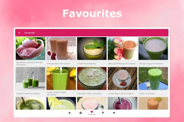 Smoothie Recipes android App screenshot 2