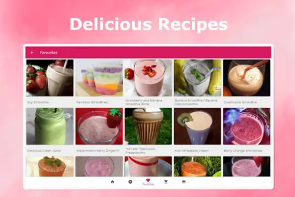 Smoothie Recipes android App screenshot 3