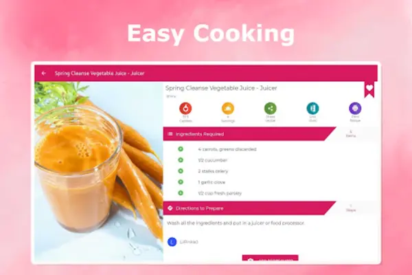 Smoothie Recipes android App screenshot 4