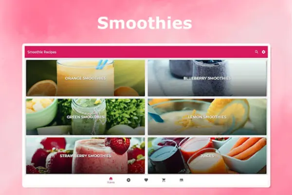 Smoothie Recipes android App screenshot 5