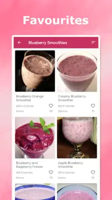 Smoothie Recipes android App screenshot 8